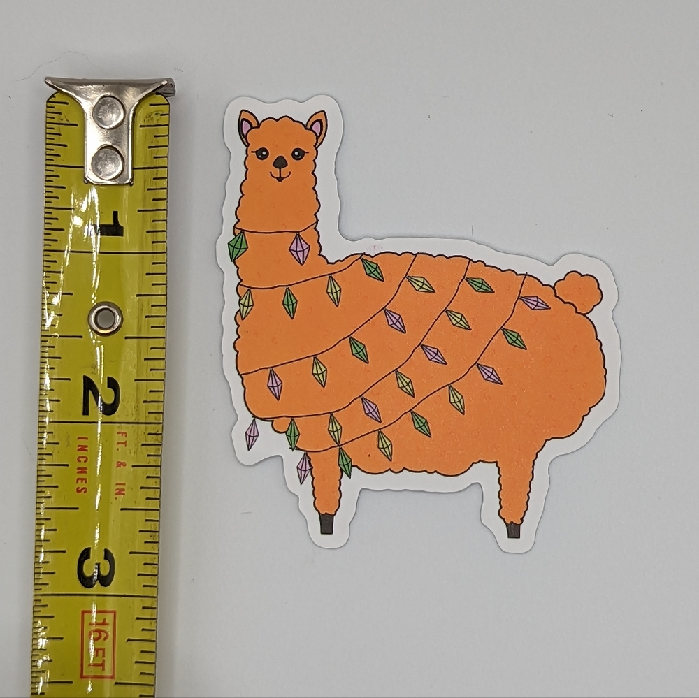 Llama Sticker - Picture 2 of 2